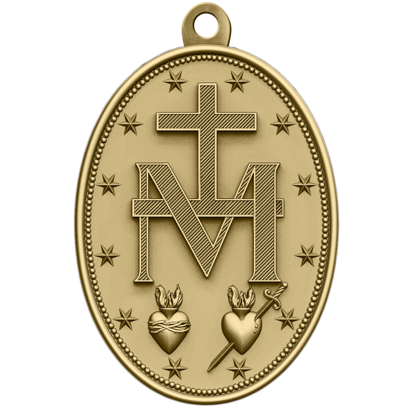Miraculous Medal Back